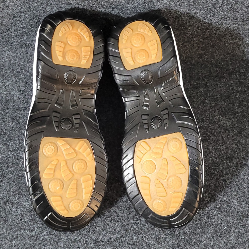Orthoshoes Walking Sneakers Womens 9/EU 40 Black Mint Green Knit Toggle Slip On - Picture 5 of 12